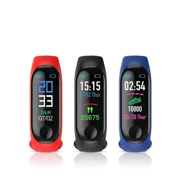 

Smart watch Running Pedometer Heart Rate Monitor Fitness Tracker Smart Bracelet Counter Waterproof Pedometers