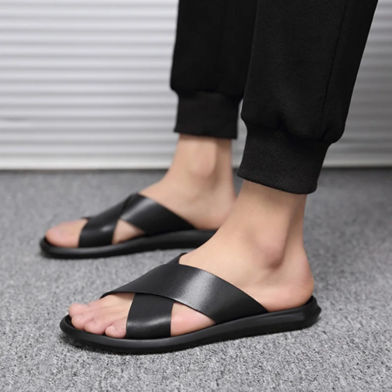 black flat summer shoes