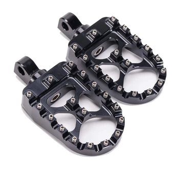 

Motorcycle Pedal Wide Foot Pedal Rest Frame Motorcycle Accessories Wide Foot Nail 360 degree Rotary Chopper,for Dyna Sportster