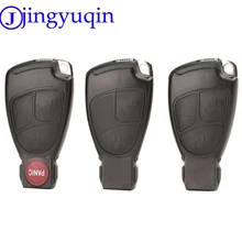 jingyuqin Replacements 2/3/4 Buttons Remote Car Key Fob Case Cover Shell For Mercedes Benz B C E ML S CLK CL Smart Key