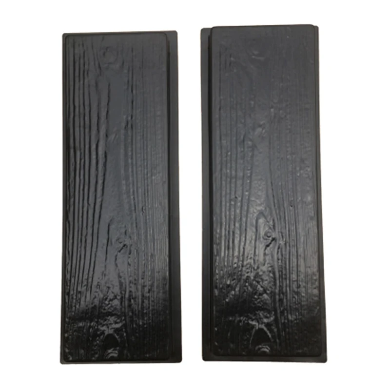 Concrete Molds Imitation Wood Grain DIY Path Maker Paving Cement Brick Stepping Pavement