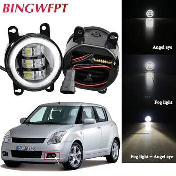 

1pair Car LED Fog Light 30W 4000LM Front Bumper Fog Lamp DRL For Suzuki Swift Jimny Grand Vitara Splash Ignis SX4 Alto XL7