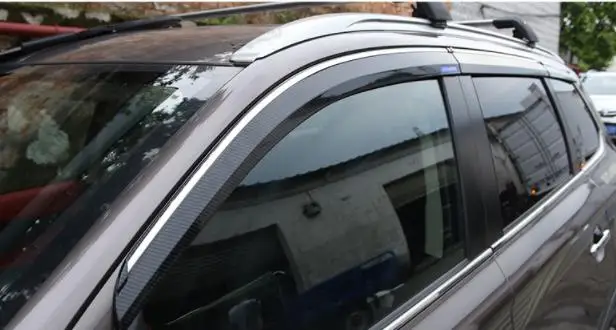 Оригинальная автомобильная краска для окна автомобиля дождевик Защита от солнца ABS Защита от солнца для Mitsubishi Outlander 2013- автомобильный Стайлинг