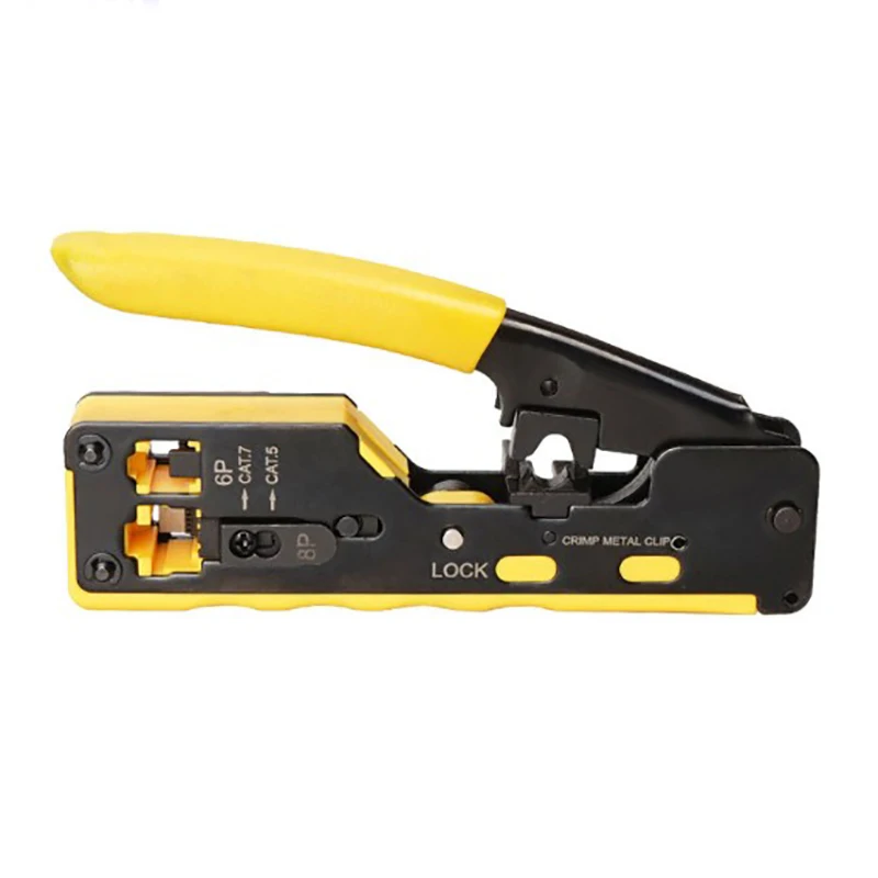 for RJ45 Tool Network Crimper Cable Crimping Tools for RJ45 Cat7 Cat6 Cat5 RJ11 RJ12 Modular Plugs Metal Clips Pliers telephone cable tracer