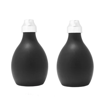 

2Pcs Powder Blower Practical Portable Soft Rubber Durable Barber Tools Powder Sprayer Powder Spray Bottle for Salon Barber