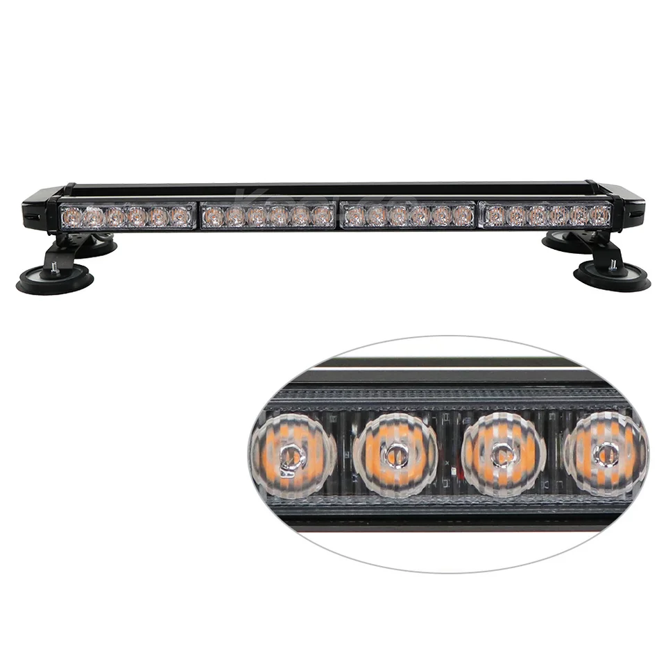 4X Super Bright 12-LED Bianco Auto Camion Emergenza Flash
