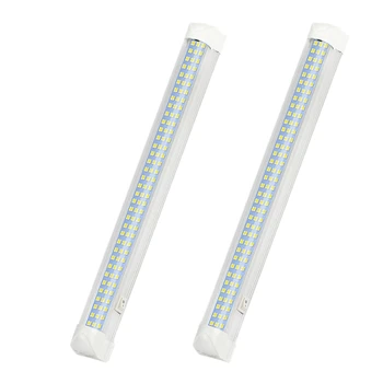 

2X 108 LED Interior Light Bar ON/OFF Switch 12V Strip Light Van Bus Caravan