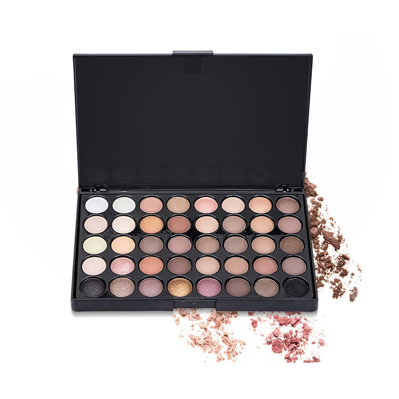 40 Color Nude Shining Eyeshadow Pearlescent Makeup Matte Pigment Smoky Eye Shadow Pallete Waterproof Cosmetics Eye Shadow TSLM2 40 Color Nude Shining Eyeshadow Pearlescent Makeup Matte Pigment Smoky Eye Shadow Pallete Waterproof Cosmetics Eye Shadow TSLM2