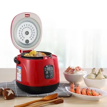 Portable mini rice cooker, with standby and timer, 300W, 220V, 1.2L, electric, automatic multi-function cooker