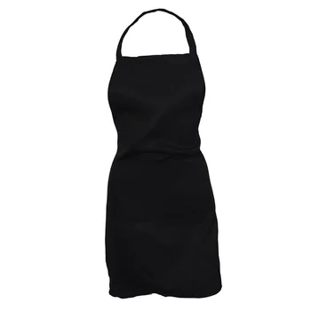 

Plain Apron with Front Pocket Kitchen Cooking Craft Baking