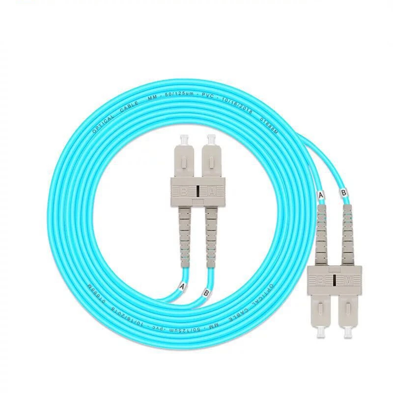 

SC/UPC-SC/UPC Multi-Mode OM3 Fiber Cable Multimode Duplex Fiber Optical Jumper Patch Cord 3M 5M 10M 25m