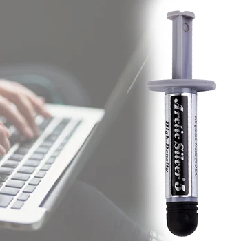 

Silver 5 Portable Heatsink Laptop High Density Non Toxic Thermal Paste Accessories CPU Cooler Grease Compound Conductive