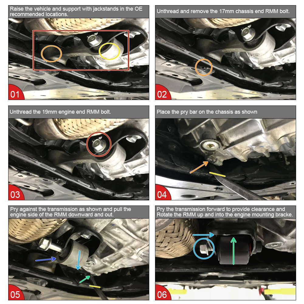 VR-85A Alu& Poly заднее крепление двигателя для- Honda Civic 1,5 T SI type-R FC/FK8 AT/MT с логотип pqy VR-TSB07