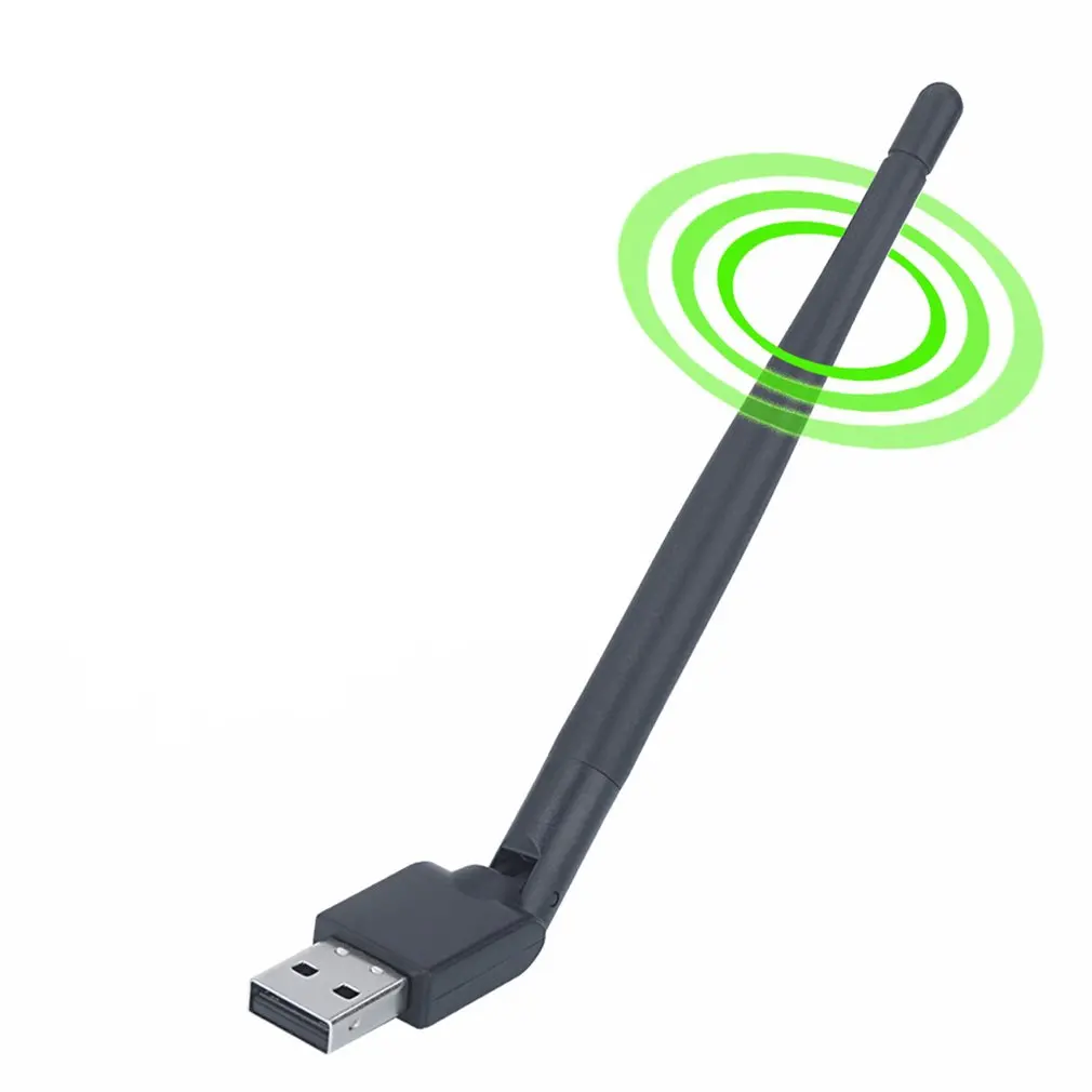 

150Mbps RT5370 Wireless Network Card Mini USB 2.0 WiFi Adapter Antenna PC LAN Wi-Fi Receiver Dongle 802.11 b/g/n