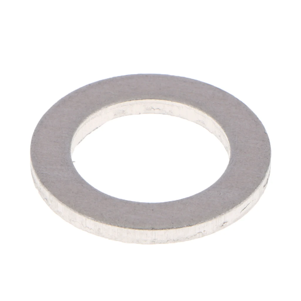 Aluminum Oil Drain Plug Gasket for Honda Acura 94109-14000 - Fits M14, Pack of 10
