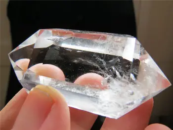 

AA afa880616++++gram 2.63" natural transparent quartz crystal DT point heal