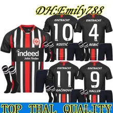 19 20 взрослых комплект Eintracht Frankfurt футбольная Джерси Домашняя Frankfurt Europa League HALLER KOSTIC JOVIC REBIC футбольные майки