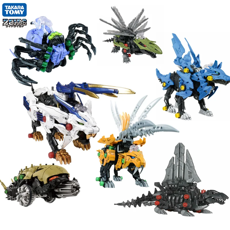 Игрушка-робот-трансформер для детей ZOIDS TAKARA TOMY сосисиски чудовище |