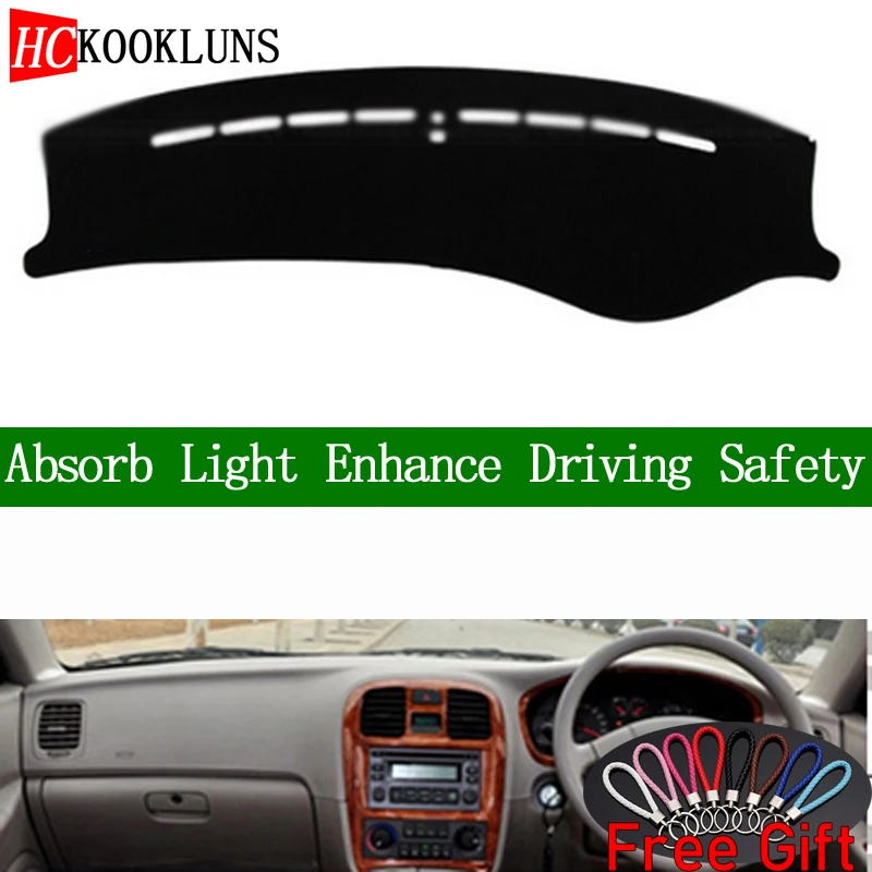 For Hyundai Sonata Sonica 2004 2005 2006 2007 2008 2009 Right Hand Drive Dashboard Cover Car Stickers Mat Interior Accessories | Автомобили