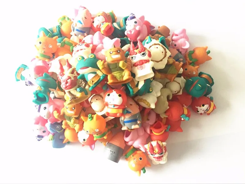 10 шт./лот, японское аниме Йо-КАИ, часы Yokai Youkai, 4-5 см, фигурки из ПВХ, детские игрушки, JIBANYAN SHURAKOMA SHMOOPIE