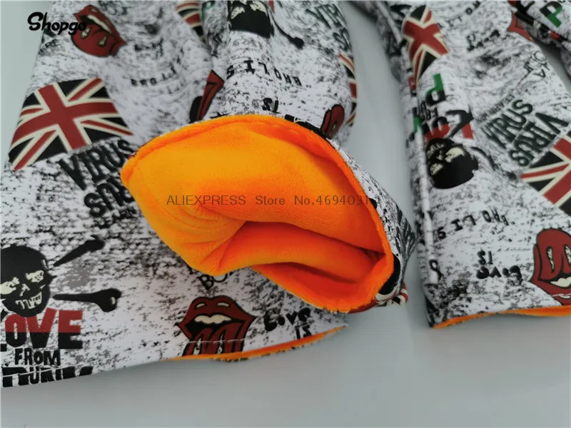 UK Skull Golf полный набор головных чехлов для водителя фарватера Вудс гибридные утюги клюшки Чехлы талисман новинка подарок