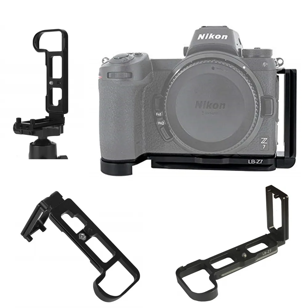 

Quick Release L Plate Bracket Holder Hand Grip for Nikon Z6 for Nikon Z7 Digital Camera for Arca Swiss Tripod Head