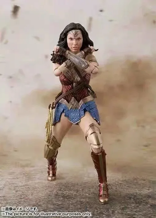 15 см DC justice League Wonder Woman фигурка аниме фигурка ПВХ Новая коллекция Фигурки игрушки