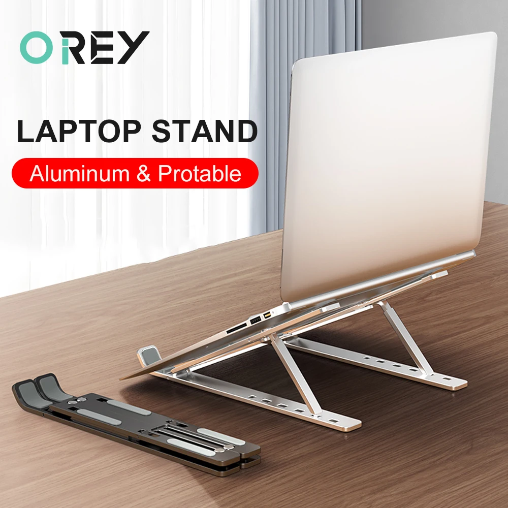 Подставка для ноутбука алюминиевая регулируемая макбук Macbook Pro охлаждающая