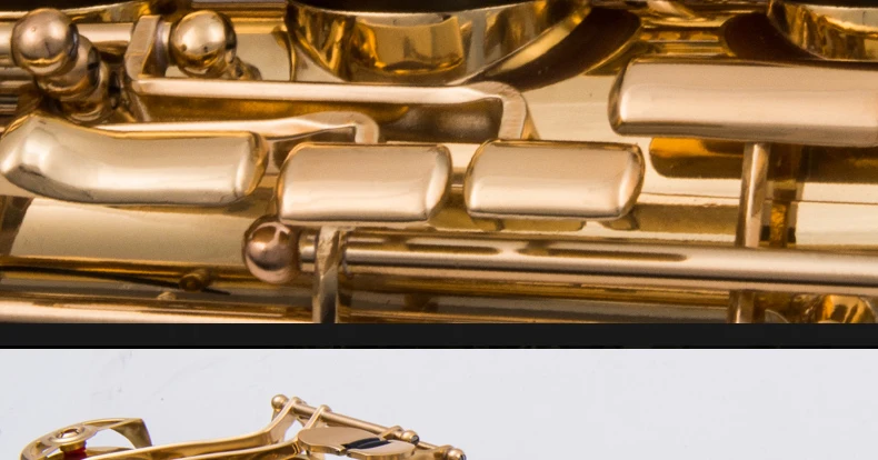 Высокое качество профессиональный латунный тенор для тела саксофон NAIPUTESI NT-TX800 электрофорез золотой Bb тенор саксофон с аксессуарами