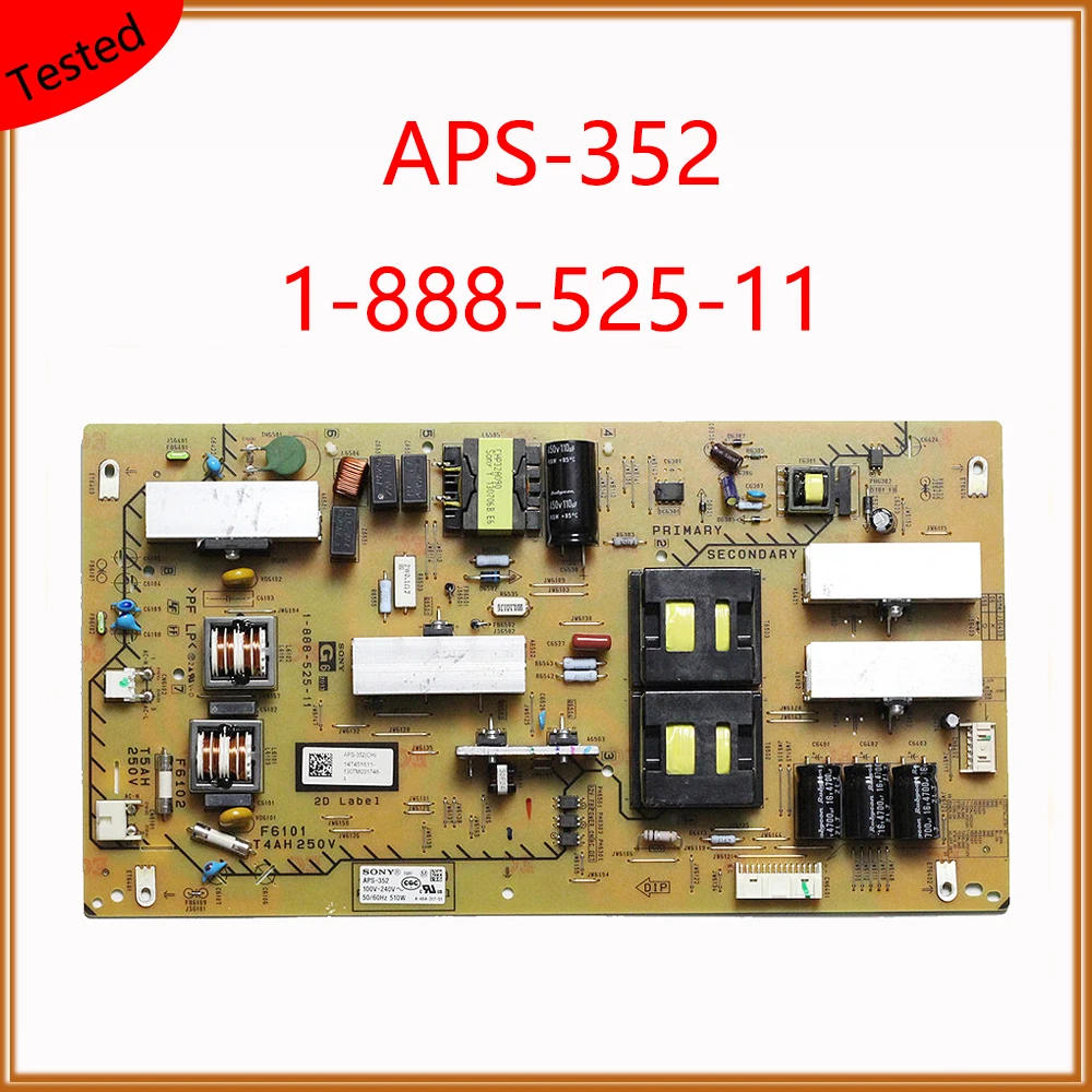 APS-352 1-888-525-11 плата питания для SONY TV профессиональная оригинальная карта |