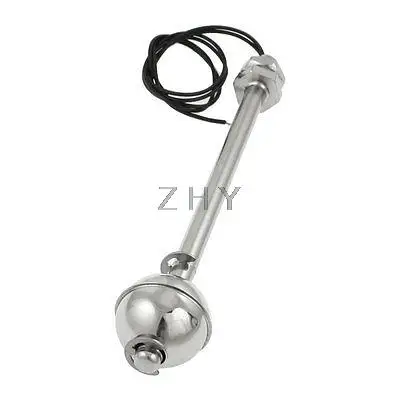 

Vertical Liquid Water Level Sensor Stainless Steel Floating Float Switch 170mm