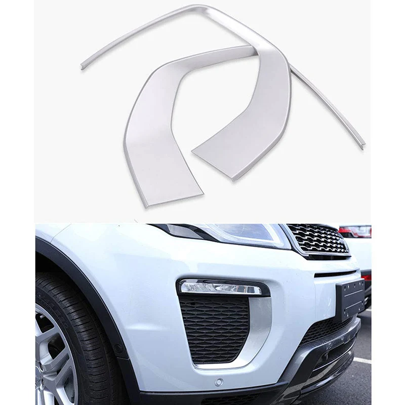 Для Land Rover Range Rover Evoque- автомобильные аксессуары передняя противотуманная фара рамка отделка Abs