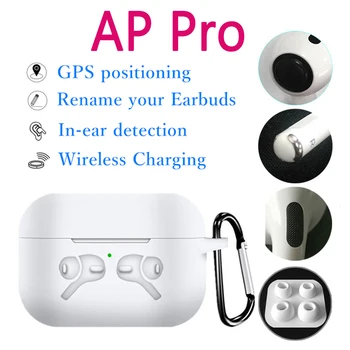 

New AP Pro Wireless Earphone Bluetooth Earbuds Noise Reduction Headset Air3 Pro 1:1 Clone Hifi Stereo Name Change GPS Not i90000