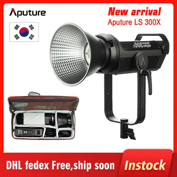

Aputure LS 300X led light Bi-Color 2700K-6500K tunable V-mount plante White Point Bowens mount pk aputure 300d led light