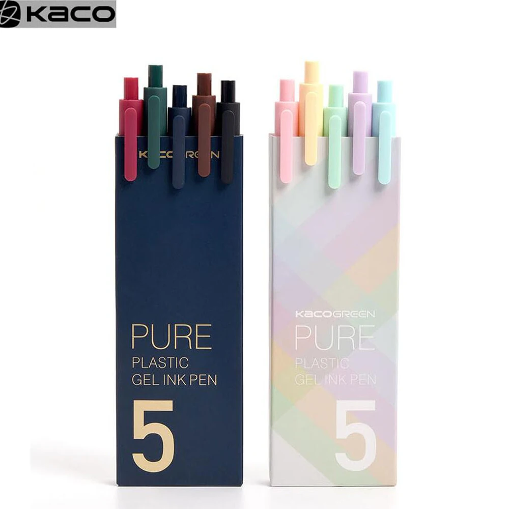 Ручка для подписи KACO kacoGreen 5 шт./упак. 0 мм | Канцтовары офиса и дома