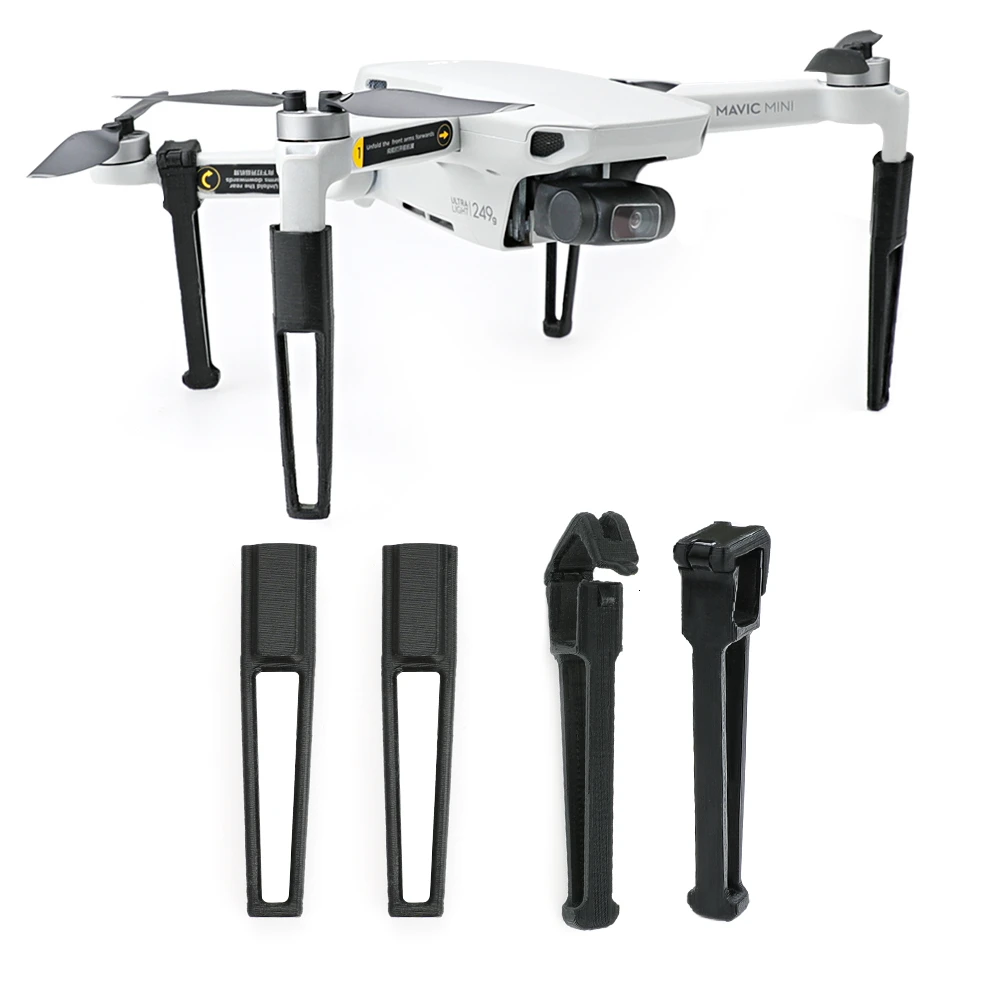 Увеличенный шасси амортизирующий с 3D принтом для DJI Mavic Mini Drone запчасти аксессуары