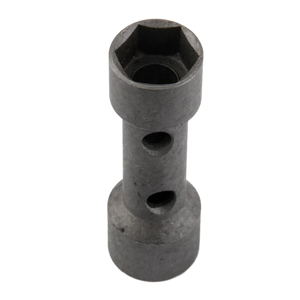 

Generic Double End Spark Plug Box Spanner Hex Socket Repair Tool 19mm 21mm Grey