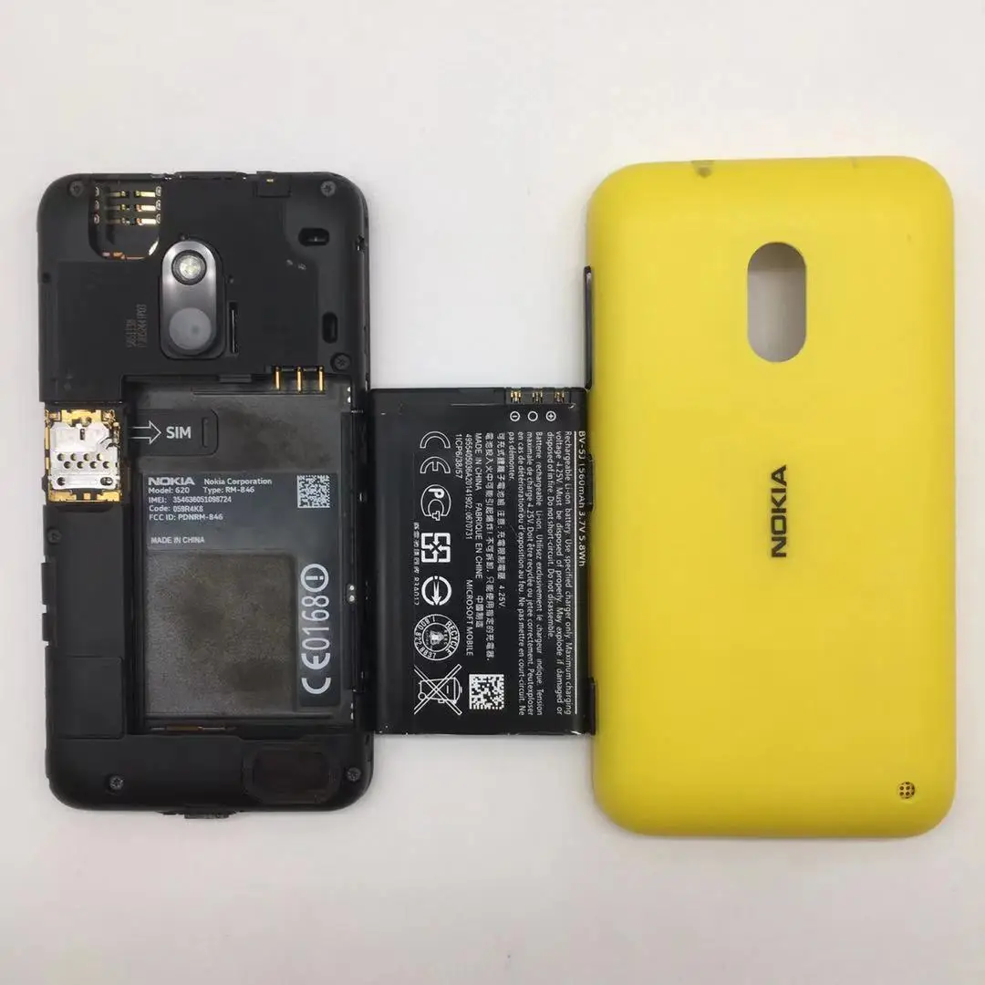 refurbished iphone Nokia  Lumia 620 Refurbished-Original Unlocked Mobile Phone GSM 2G/3G Dual band 3G Wifi 5MP 8GB ROM Original 1 year warranty refurbished iphone xr