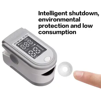 

Fingertip Oximeter Heart Rate Oximeter Measuring Tool Blood Oxygen Saturation Oximeter without Battery