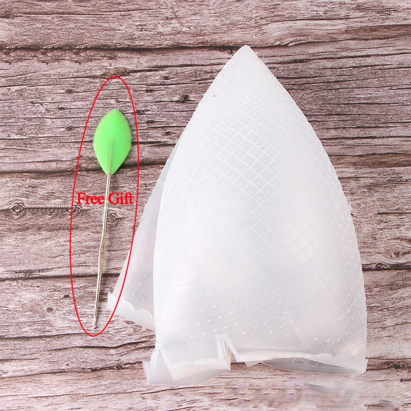 Silicone Reusable Hair Coloring Highlighting Dye Cap With Cross Holes
