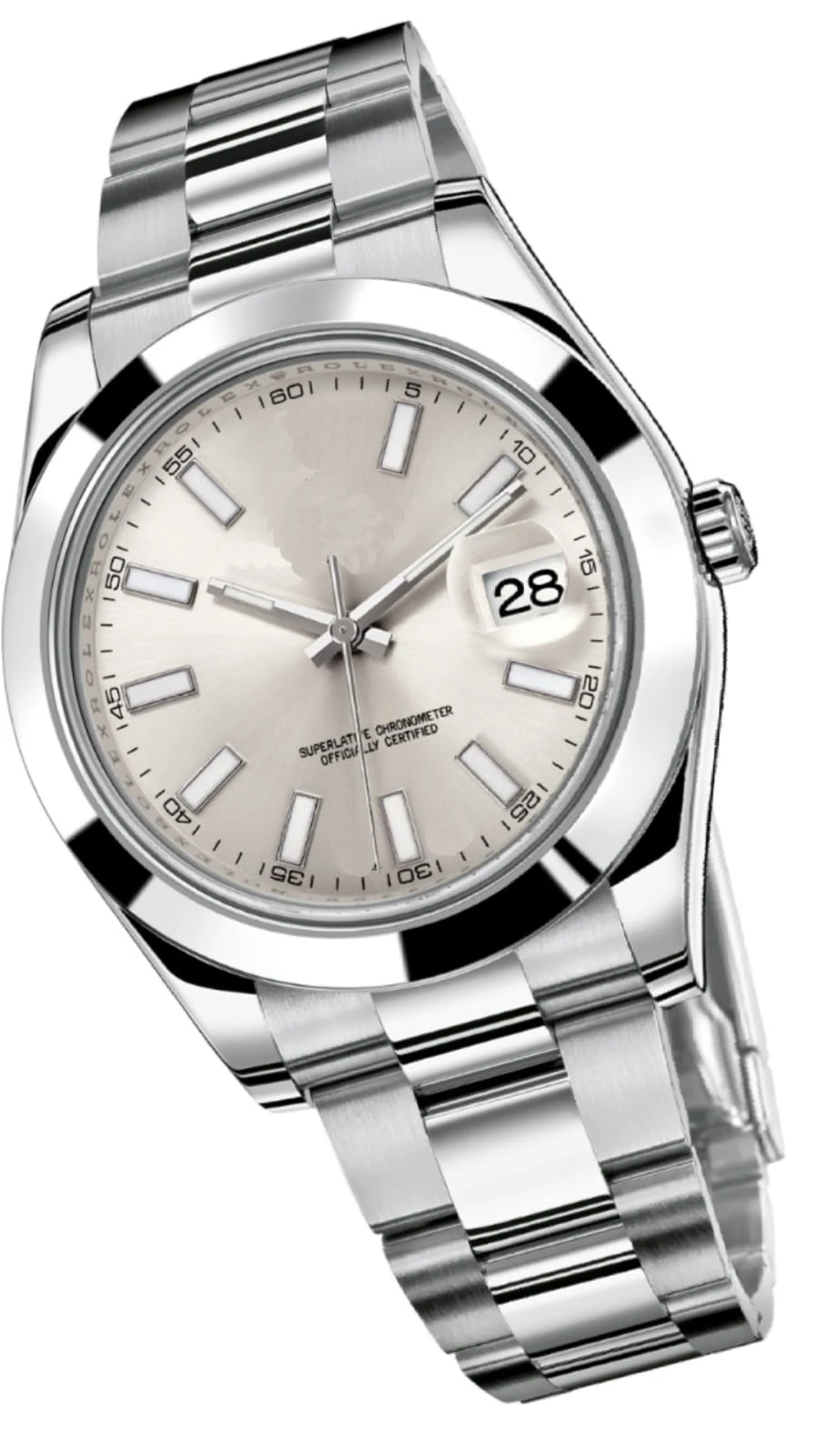Роскошные брендовые новые мужские часы Datejust из нержавеющей стали автоматические механические часы с сапфировым стеклом 36 мм