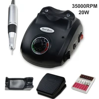 Máquina pulidora electrónica para uñas, Kit de manicura y pedicura, 35000/20000 RPM