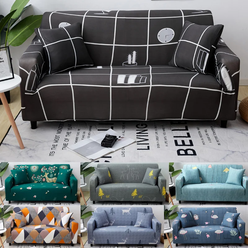 Лучшая стрейчевая диванных чехлов протектор мебели полиэстер Loveseat Ipad Mini 1/2/3/4-seater