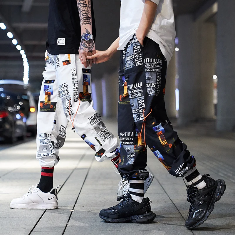 Letter Print Harem Pants For Teen 