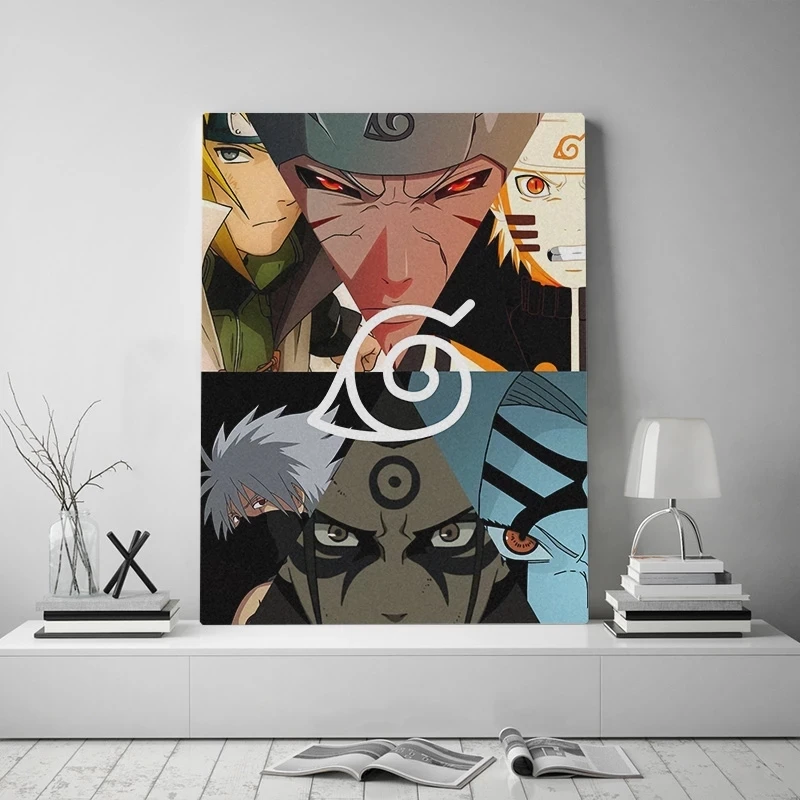 

Canvas Painting Modern Japan Hot Anime Characters New Home Decor HD Print Poster Modular Picture For Baby Bedroom Framework Gift