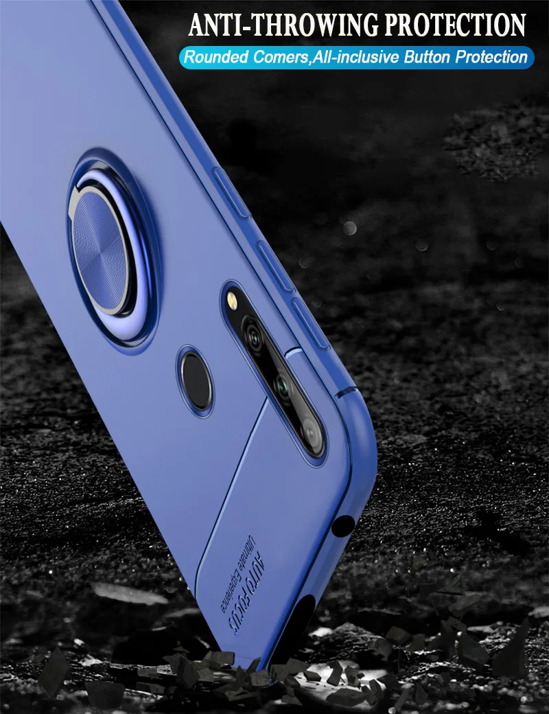 Case For Huawei Y8P Y7P Y6P Y5P Y9S Y8S Y6S Y9 Prime Y7 Y6 Y5 Pro 2018 2019 2020 Back Magnetic Car Stand Phone Cover Coque huawei phone cover