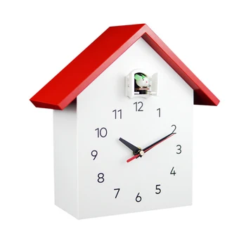 

Hot Cuckoo Clock Home Decor Living Room Bird Wall Clock Resin Cuckoo Table Clock Wall Watch Bedroom Quartz Desk Watch Best Gift