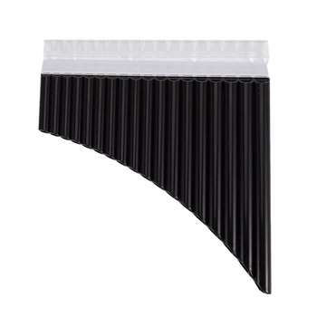 

18 Pipes Resin Pan Flute Musical Woodwind Instrument for Beginner Easy Learning