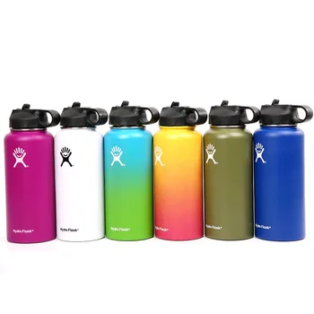 

Hydro Flask 18oz/32oz/40oz Tumbler Flask Vacuum Insulated Flask Stainless Steel Water Bottle Wide Mouth Outdoors Sports Bottle