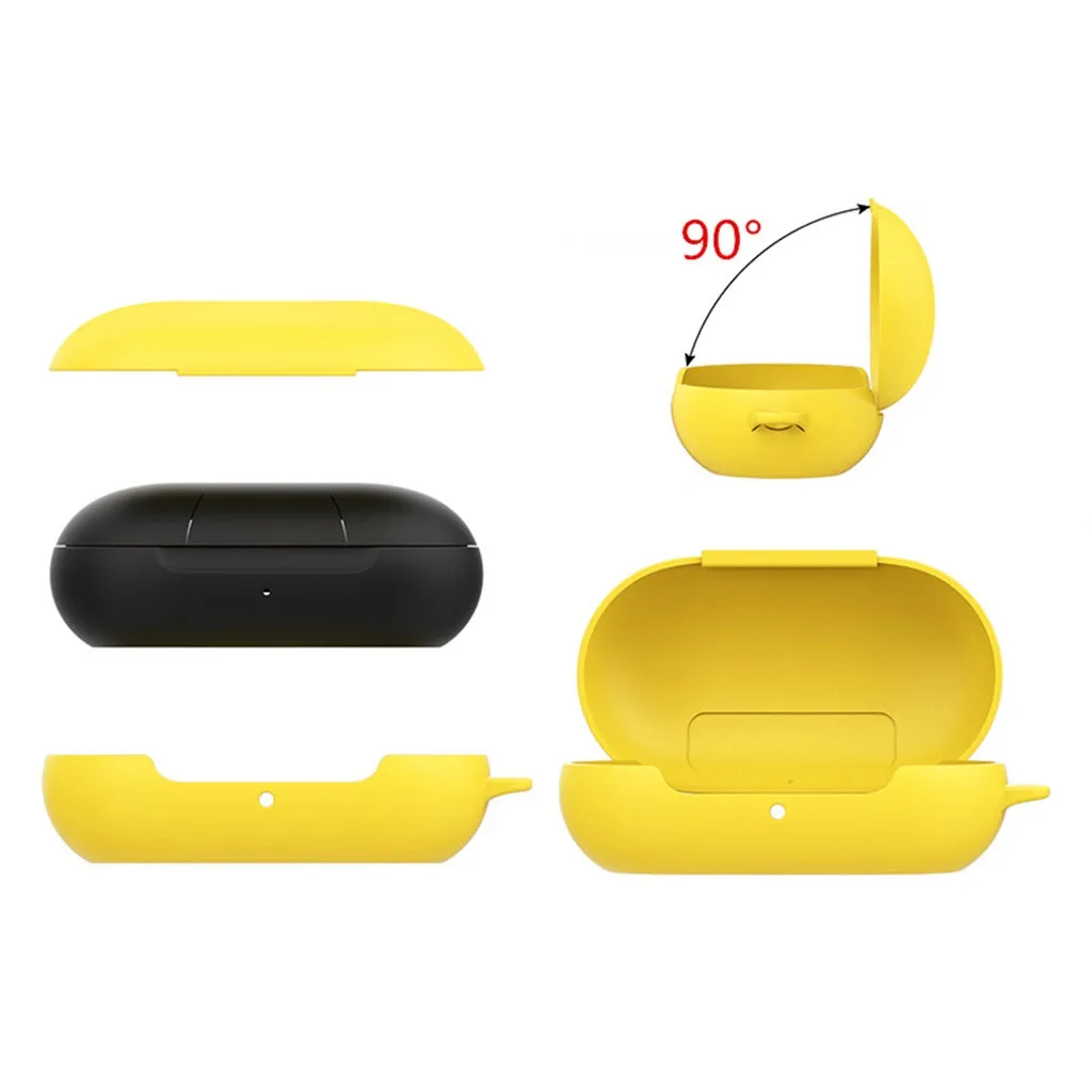 HIPERDEAL PC чехол для samsung Galaxy Buds' мягкий и гибкий устойчивый к царапинам ремень карабин для легкого удаления пыли